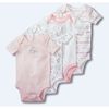 Koala Baby 4-Pack Bodysuits - Pink, 9-12 Months