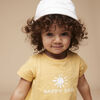 organic play legging, 3-6m - white