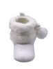 Bottillons de fausse fourrure blanc de First Steps Taille 1, 0-3 mois