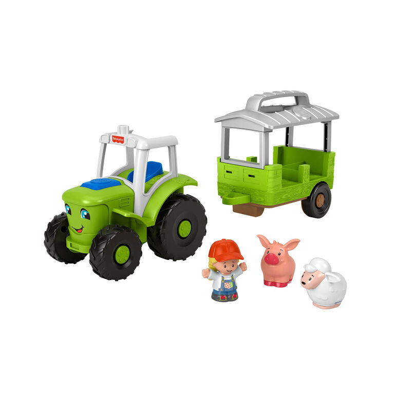 Fisher-Price - Little People - Tracteur Soin des Animaux - Édition anglaise