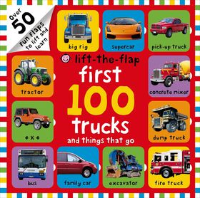 First 100 Trucks and Things That Go Lift-the-Flap - English Edition