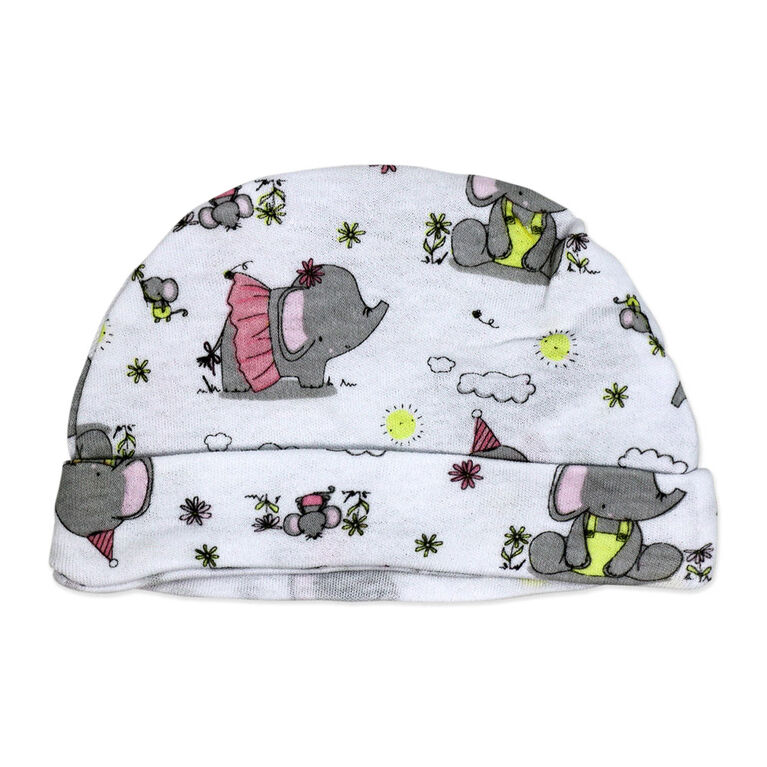 Flump 6 Piece Gift Set: Pink Elephant 0-3M