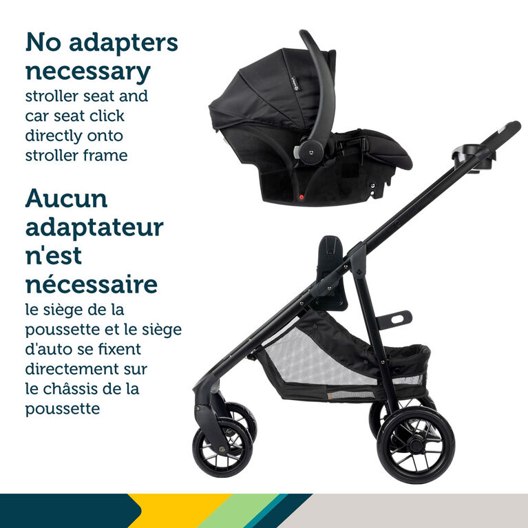 Safety 1st Grow and Go Flex 8-in-1 Travel System - Alloy