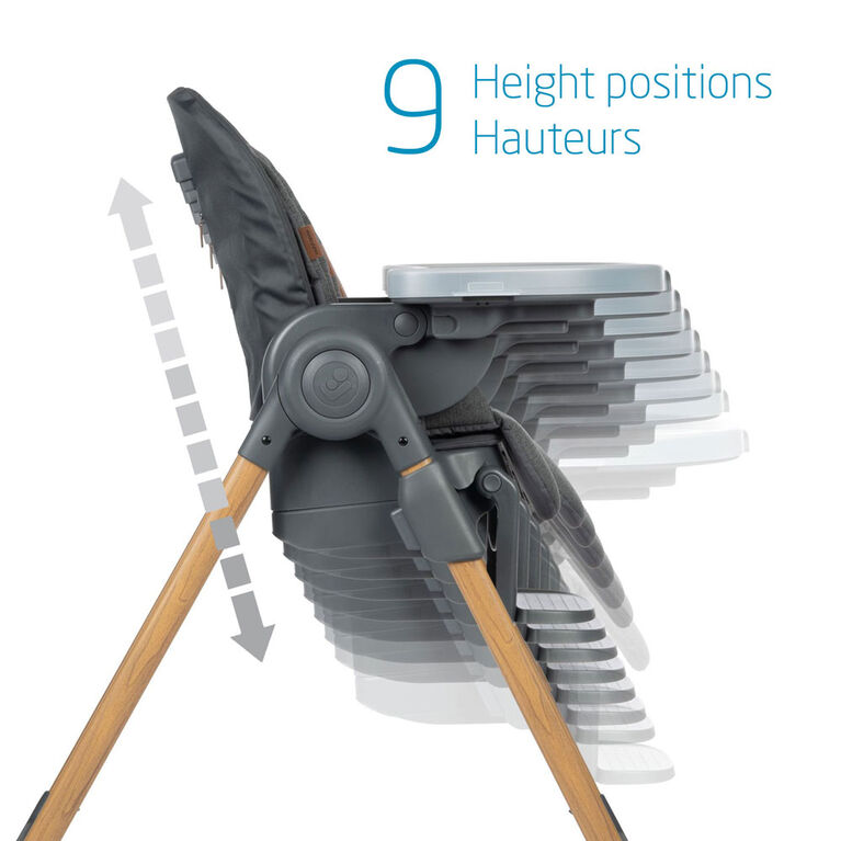 Maxi-Cosi Minla 6 in 1 High Chair - Classic Graphite
