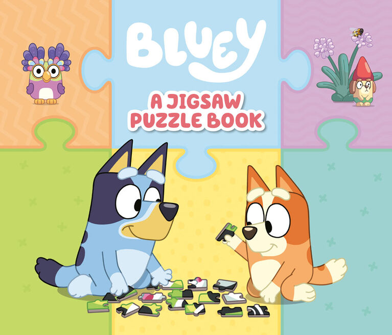 Bluey: A Jigsaw Puzzle Book