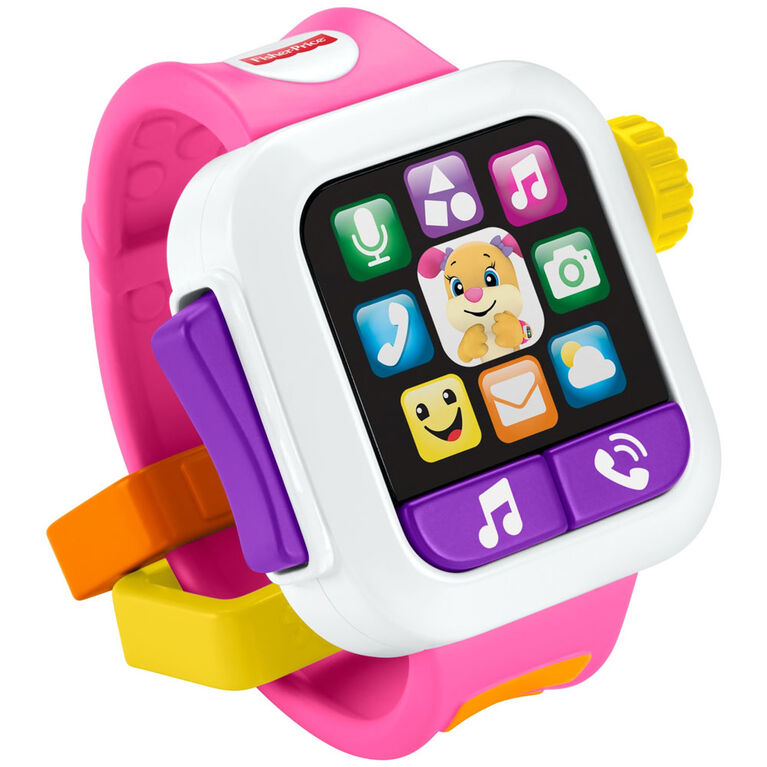 Fisher-Price Laugh & Learn Time to Learn Smartwatch - English Edition