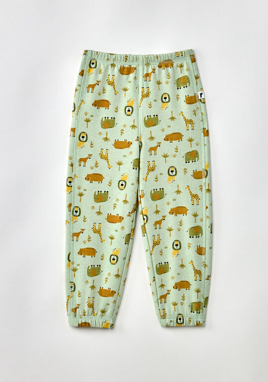 Northern Reflections Littles Wild Printed Jogger Sage
