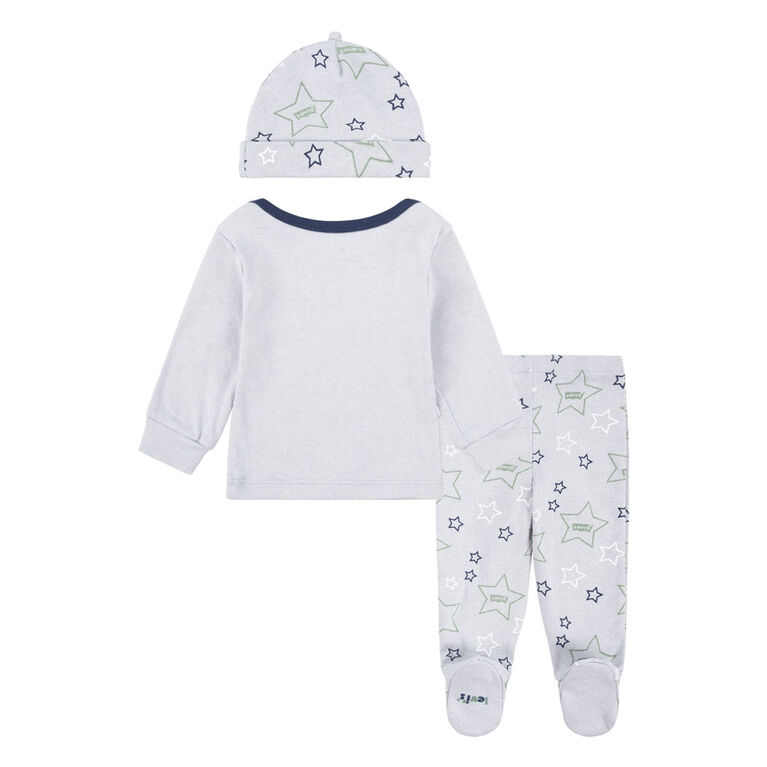 Levis Bodysuit - Light Grey - Size 6M