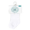 Small Wonder - Baby Sock,Soild White