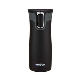 Contigo West Loop Stainless Steel Travel Mug with AUTOSEAL Lid, Matte Black, 16 oz