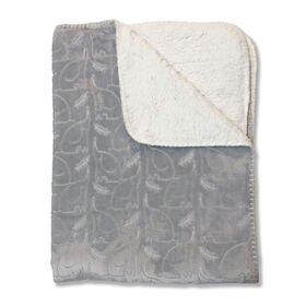 Koala Baby - Embossed Blanket Grey - Elephant