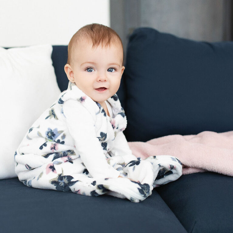 Perlimpinpin - Plush sleep bag - Flowers 0-6