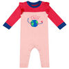 Earth by Art & Eden - Combinaison en molleton Maya - Rose, 18 mois