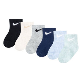 Chaussettes Nike Paquet de 6 - Ivoire - 12-24 Mois