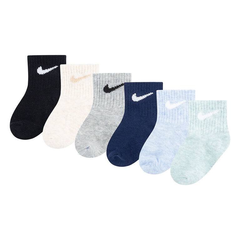 Chaussettes Nike Paquet de 6 - Ivoire - 12-24 Mois