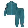 Ensemble Tricot Nike - Bleu/Vert - Taille 4T