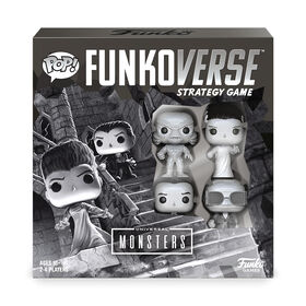 Funko Games Funkoverse: Universal Monsters 100 4-Pack Board Game - English Edition