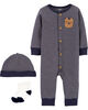 Carter's 3-Piece Take-Me-Home Set Navy - Newborn