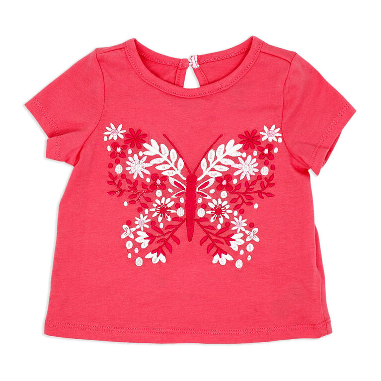 Sterling Baby Ensemble de leggings 3 Pièces : Papillon rose