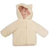 Baby Girl Marie Faux Fur Jacket with Hood 24 Months