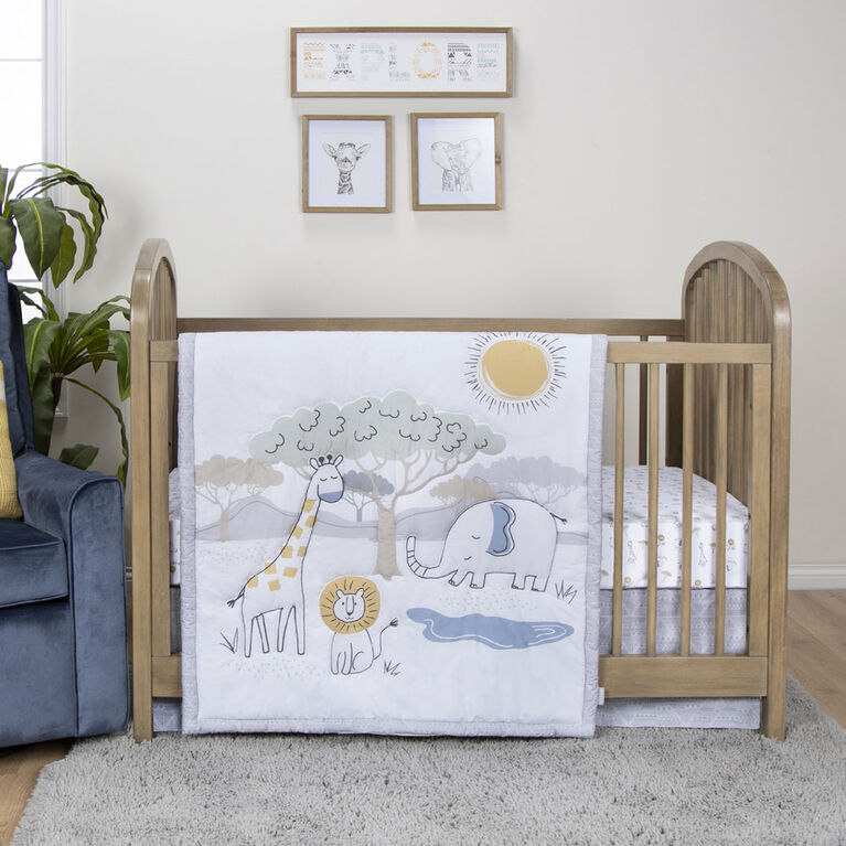 Trend Lab Tanzania 4 Piece Crib Bedding Set