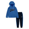 Nike Top and Jogging Pant Set - Blue, 12 Months