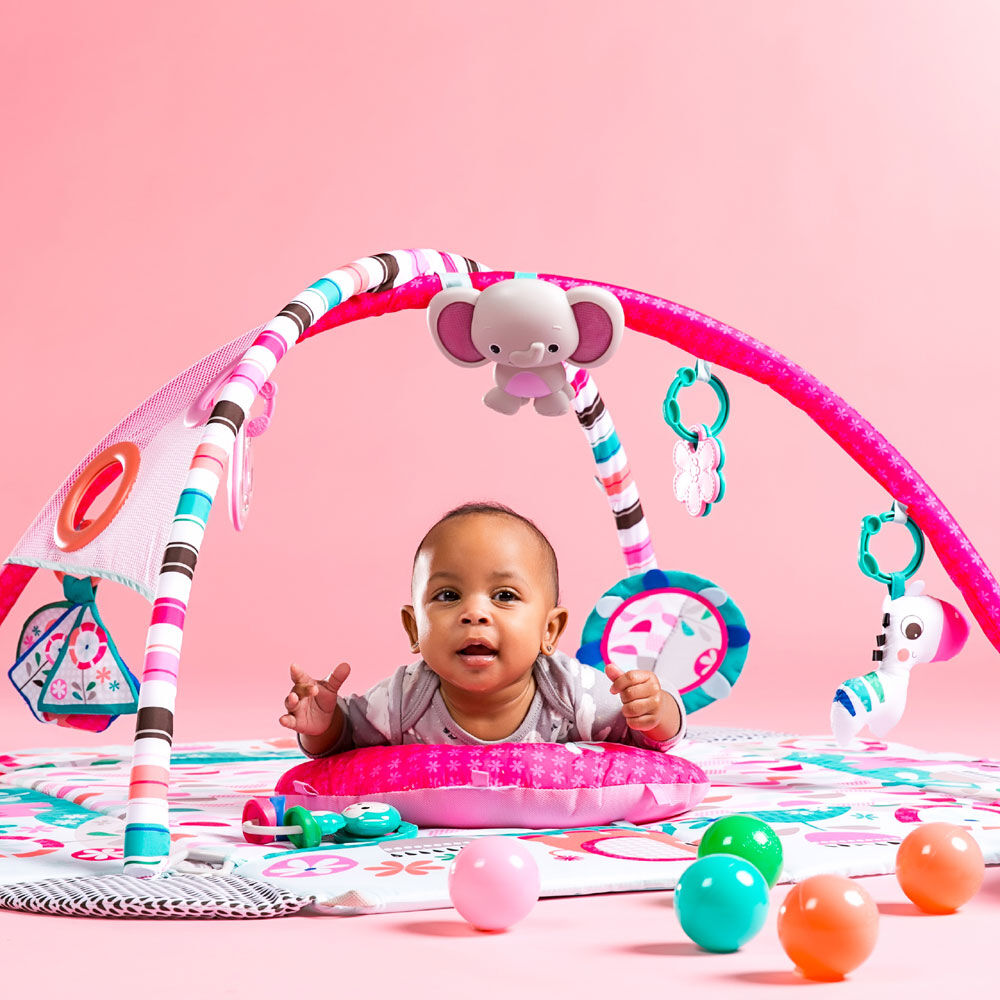 Pink activity gym sales