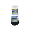 Chloe + Ethan - Chaussettes pour tout-Petits, Rayures Multicolores Bleu Royale