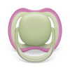 Avent Ultra Air Pacifier 0-6m lilac/ green 2pk