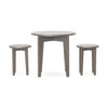 Forever Eclectic Geo Kids Table & Stools Set, Dapper Gray