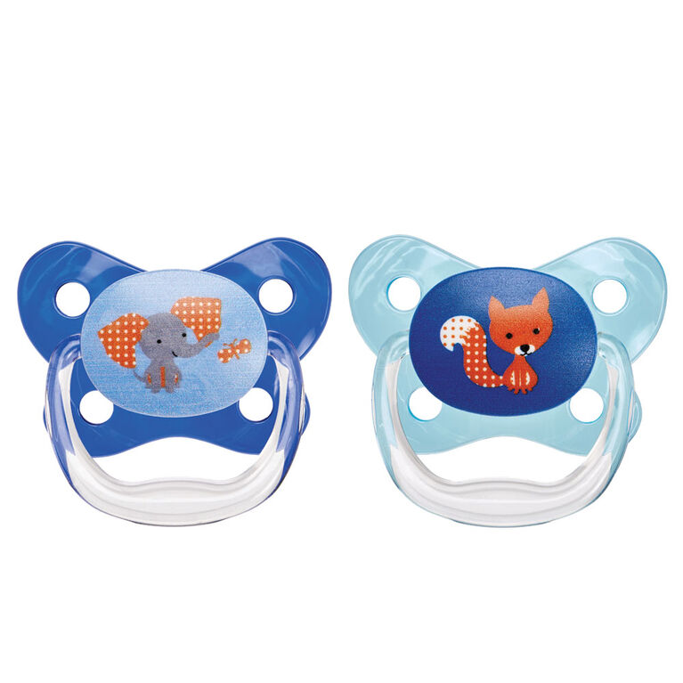 Dr. Brown's PreVent Pacifier, 612 Months Blue Babies R Us Canada