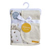 Simmons Waffle/Bamboo Blanket Ivory Woodland