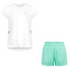 Nike T-shirt and Short Set - Green - Size 4