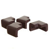 Dreambaby Classic Foam Corner Protectors - Brown - 4pk