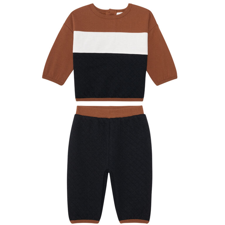 PL Baby Jogger Set Black 6M
