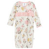 Just Born - 1-Pack Baby Vintage Floral Gown - 0-6 months