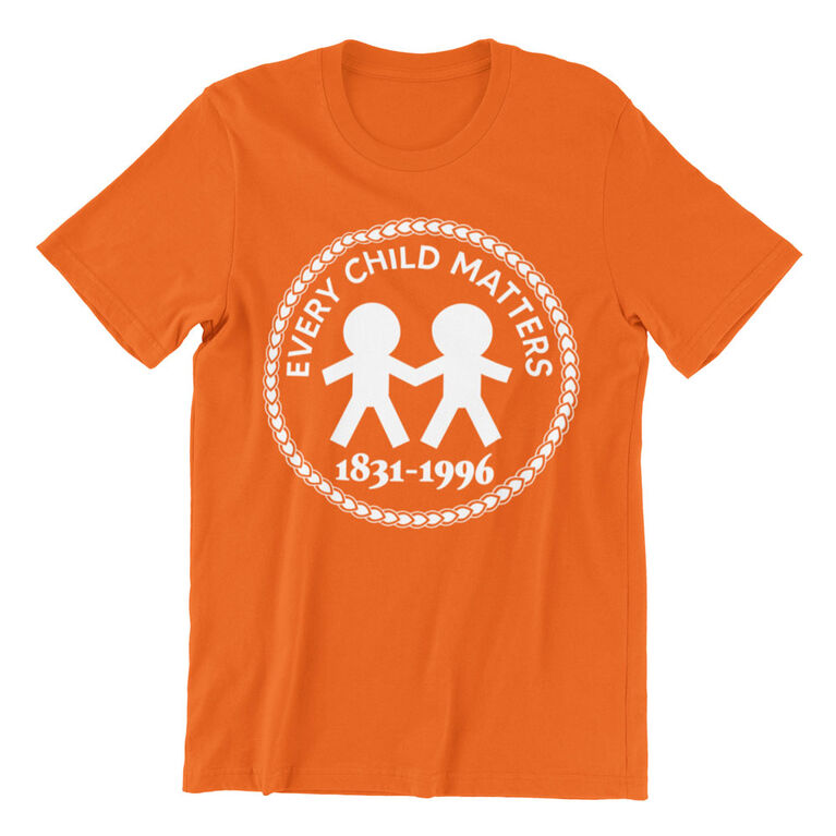 Adult Every Child Matters Short Sleeve Tee - Orange M
