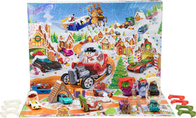 Hot Wheels-Calendrier de l'Avent2025-10véhicules et 24accessoires