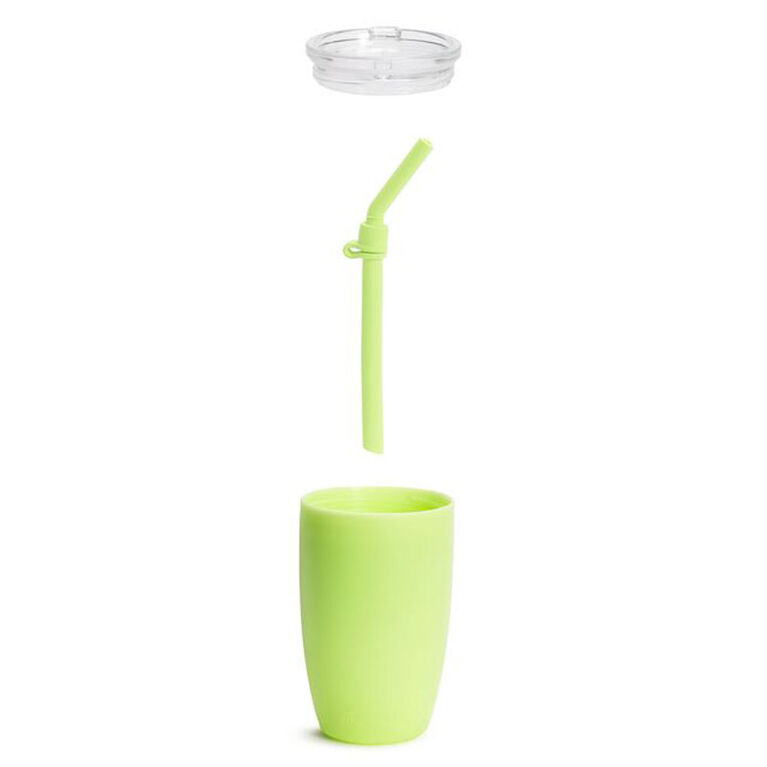 10Oz Simple Clean Straw Tumbler - Green