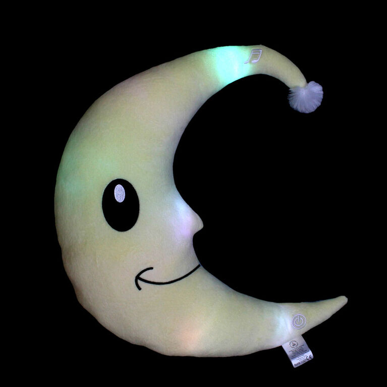 Around The Crib Kokoons Moon Plush Light and Melodie Ivory/Rose Smoke