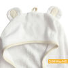 Simmons 3 Pièces Ensemble De Bain En Bambou Blanc/Taupe