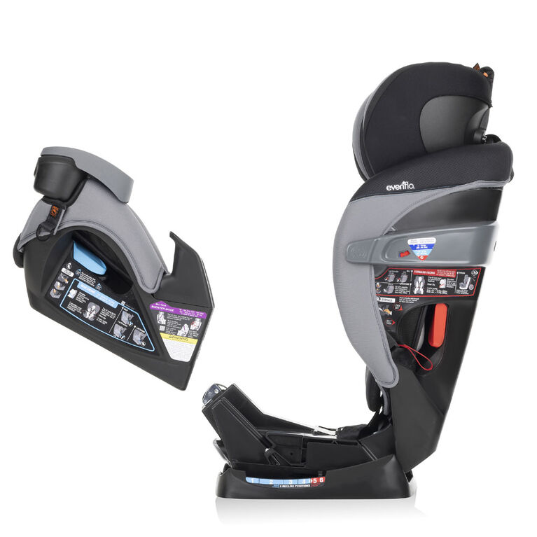 Evenflo All4One DLX 4-In-1 Convertible Car Seat (Reefs Green)