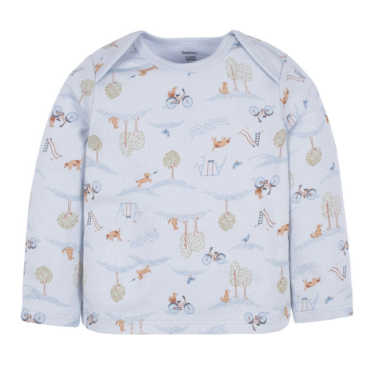Gerber Childrenswear - Casquette-chemise-pantalon 3 pièces - Aire de jeux pour chiots - NB