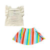 CoComelon Fashion Tee and Skirt Set White
