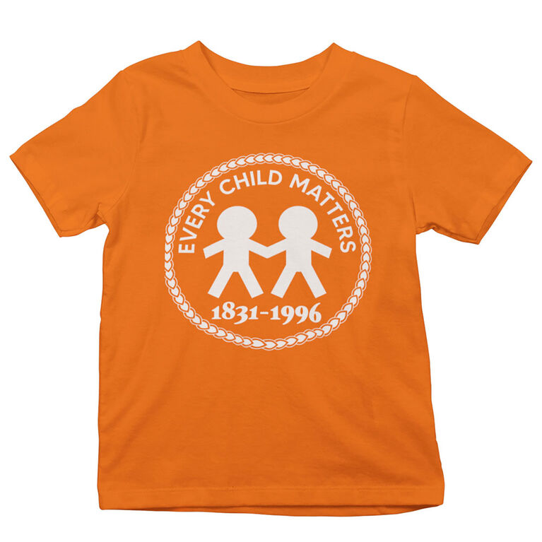 Every Child Matters Orange Tee Shirt Short Sleeve Youth Tee - S