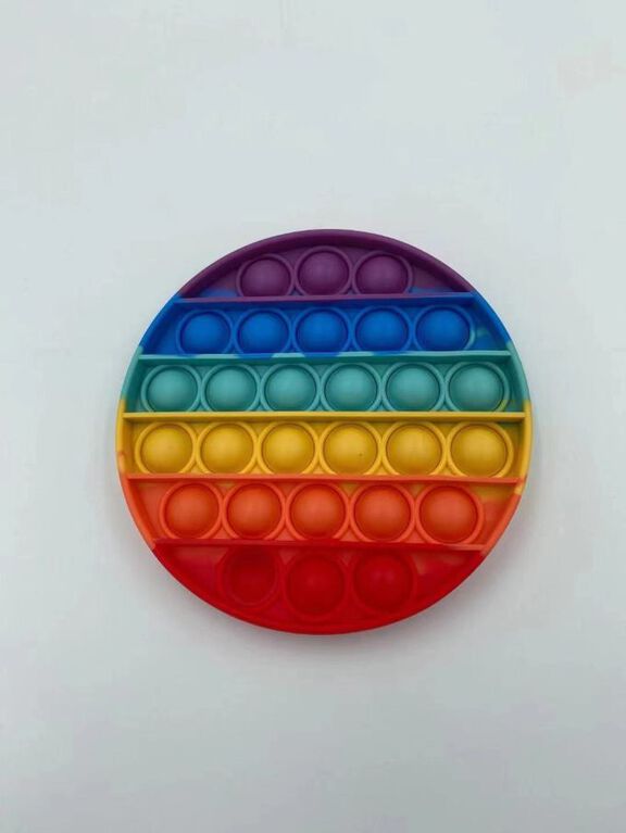 ALEX Push Pop Fidget - Circle Rainbow