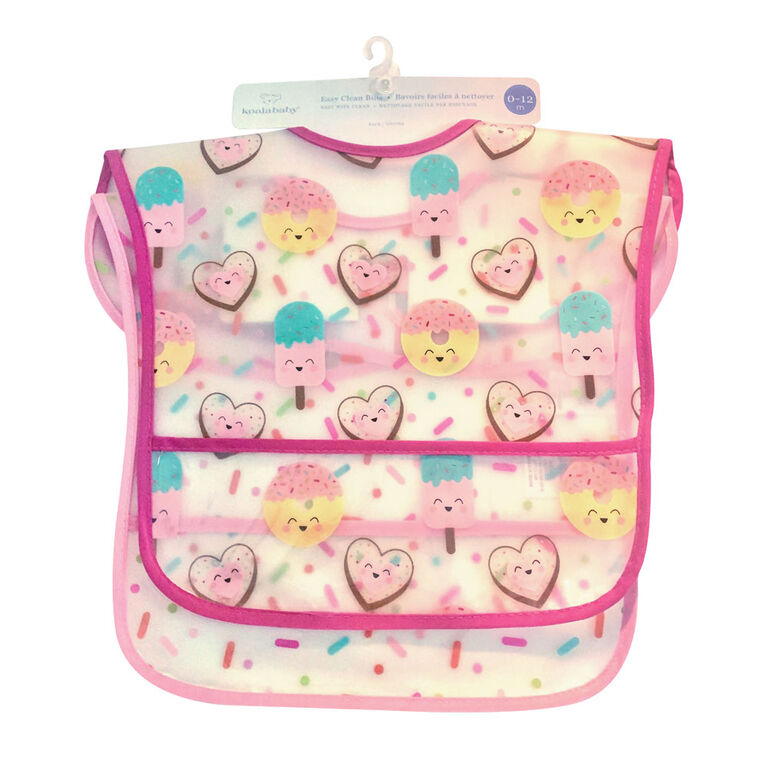 Koala Baby 2 Pack EZ Wipe Toddler Bibs