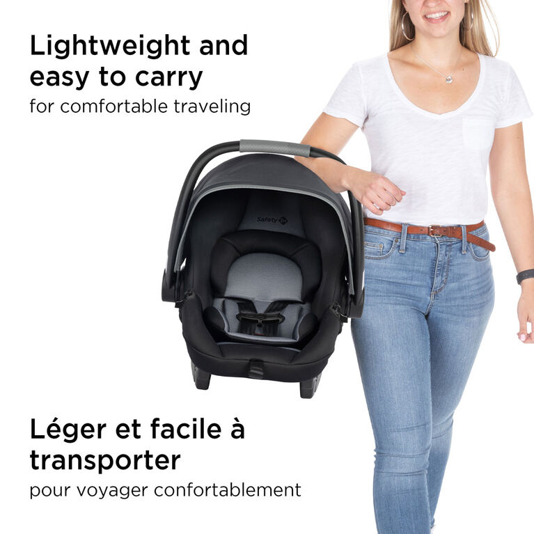 Siège d’auto pour bébé onBoard FLX de Safety 1st