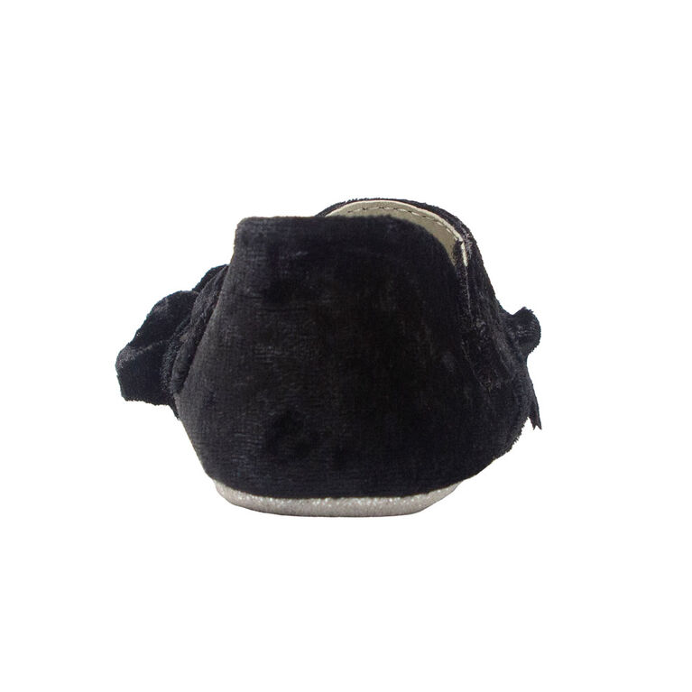 Robeez - First Kicks Black Velvet 0-3M