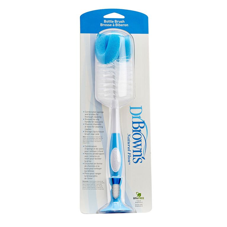 Brosse à Biberon - bleu.